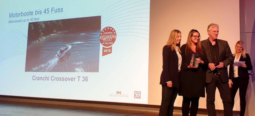 The T36 Crossover is the European Powerboat of the Year 2019